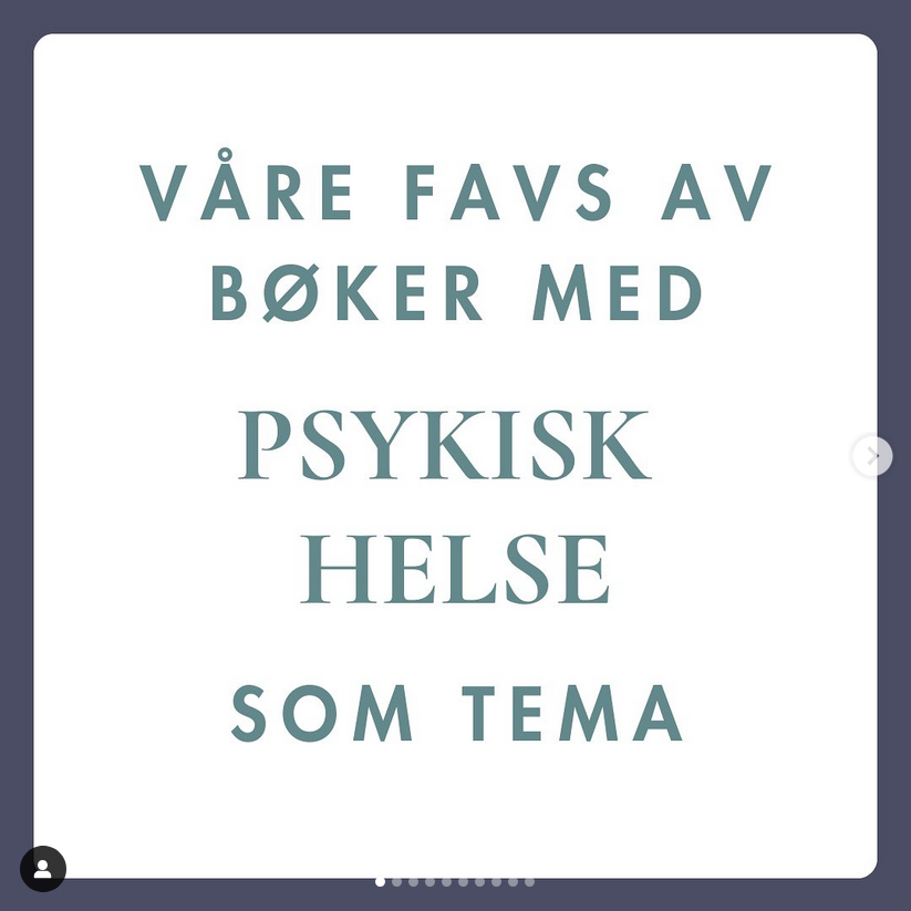 Psykisk helse – redaksjonens favs